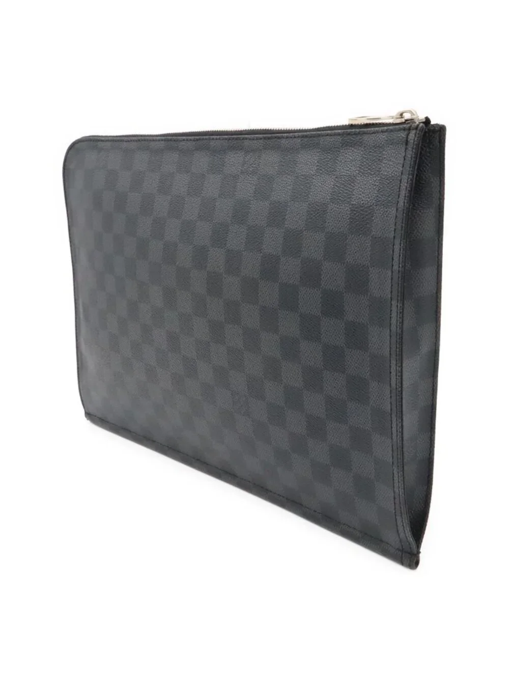 Louis Vuitton Damier Graphite Poche Document Briefcase Case Clutch